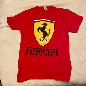 Red Ferrari Shirt - size Medium